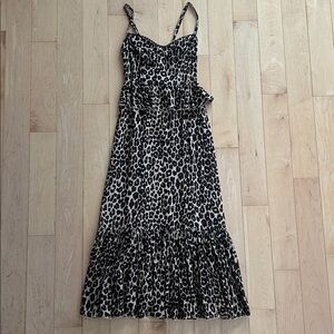 Reformation size 2 leopard print dress